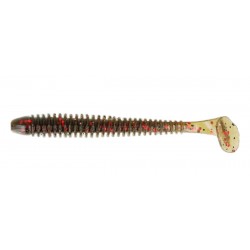 Силіконова приманка для риболовлі, ZEOX Trigger Shad Tail, довжина 2,2 дюймів, 10шт/уп, колір №001 BRF